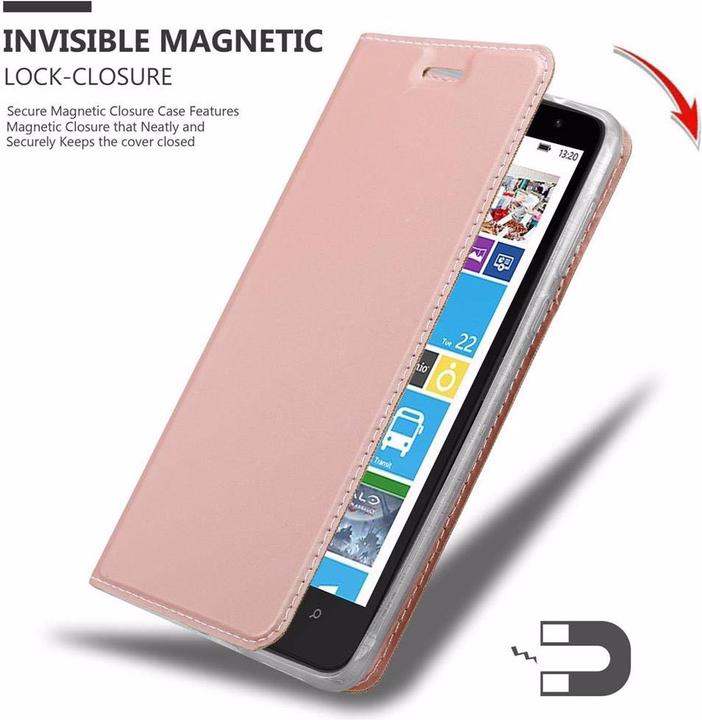 Actual product image Cadorabo Book Classy Style Cover (Nokia Lumia 1320)