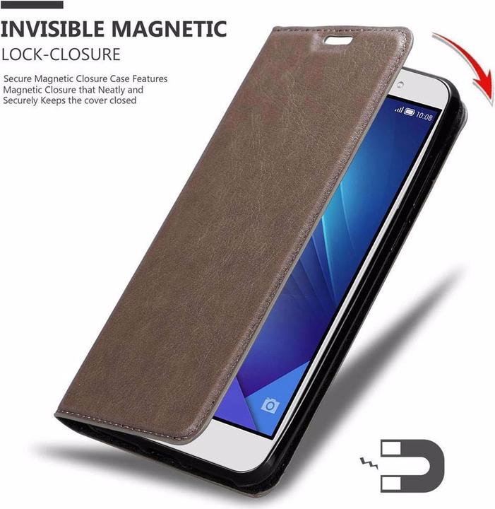 Actual product image Cadorabo Book Invisible Magnet Cover (Honor 7)