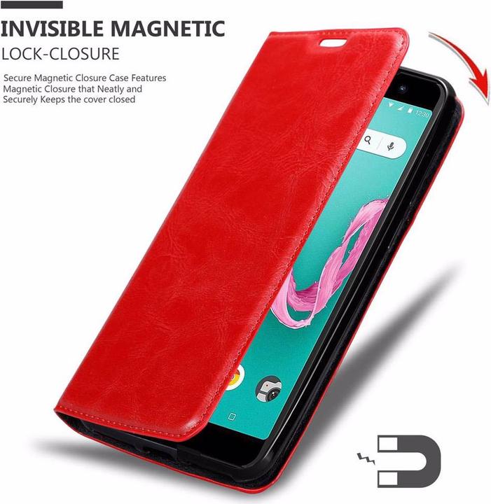Actual product image Cadorabo Book Invisible Magnet Cover (Lenny 5)