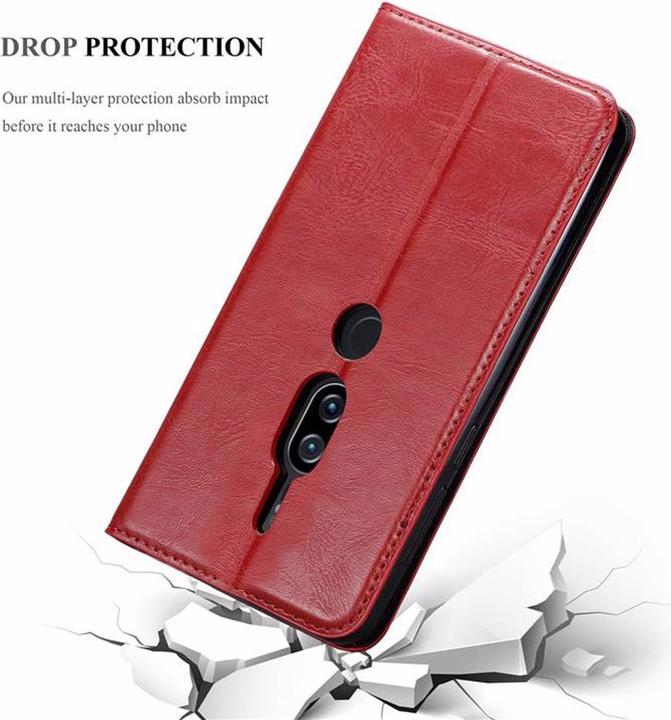 Produktbild Cadorabo Book Invisible Magnet Cover (Sony Xperia XZ2 Premium)