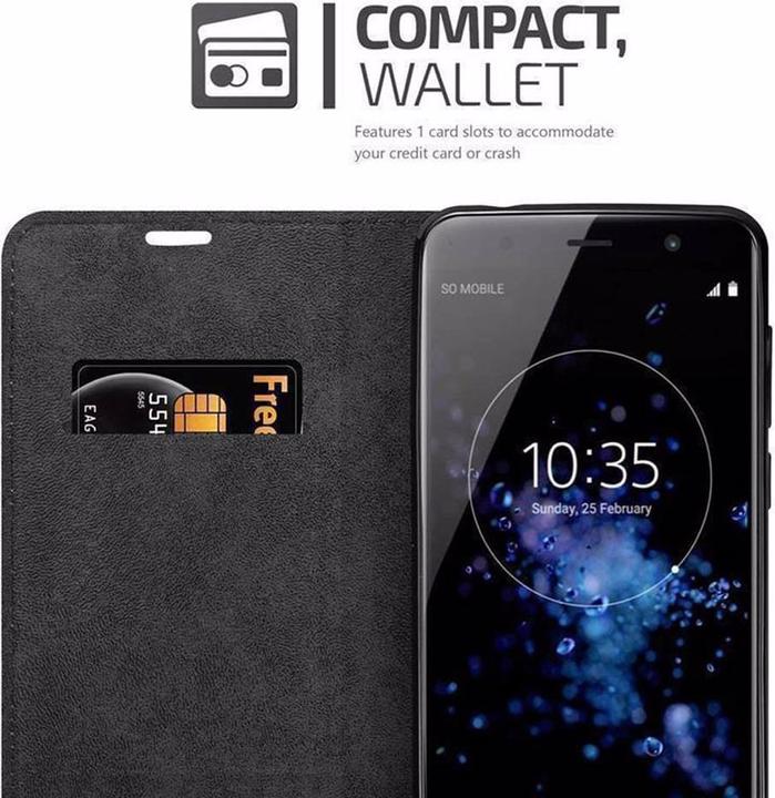 Produktbild Cadorabo Book Invisible Magnet Cover (Sony Xperia XZ2 Premium)