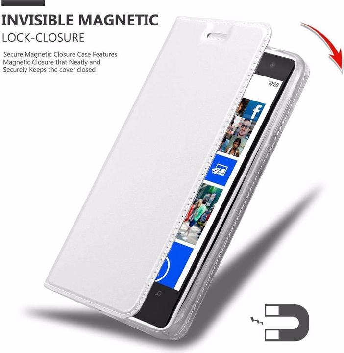 Produktbild Cadorabo Book Classy Style Cover (Nokia Lumia 1020)