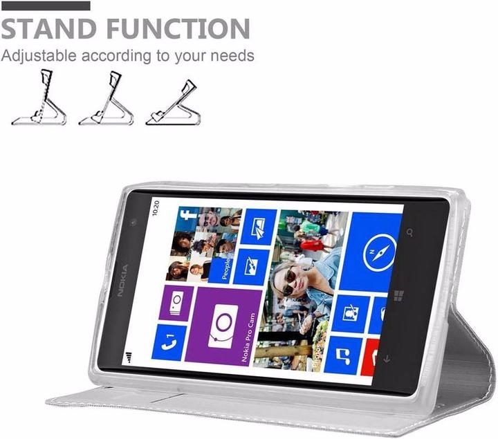 Produktbild Cadorabo Book Classy Style Cover (Nokia Lumia 1020)