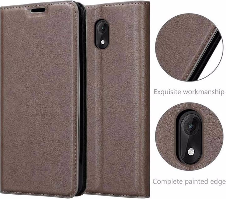 Produktbild Cadorabo Book Invisible Magnet Cover (Wiko Lenny 5)