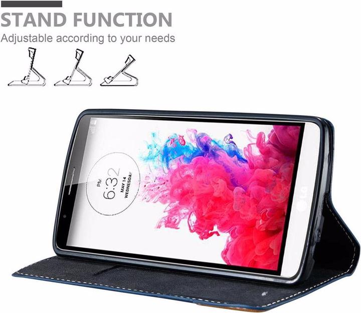 Produktbild Cadorabo Book X-Wallet Cover (LG G3)