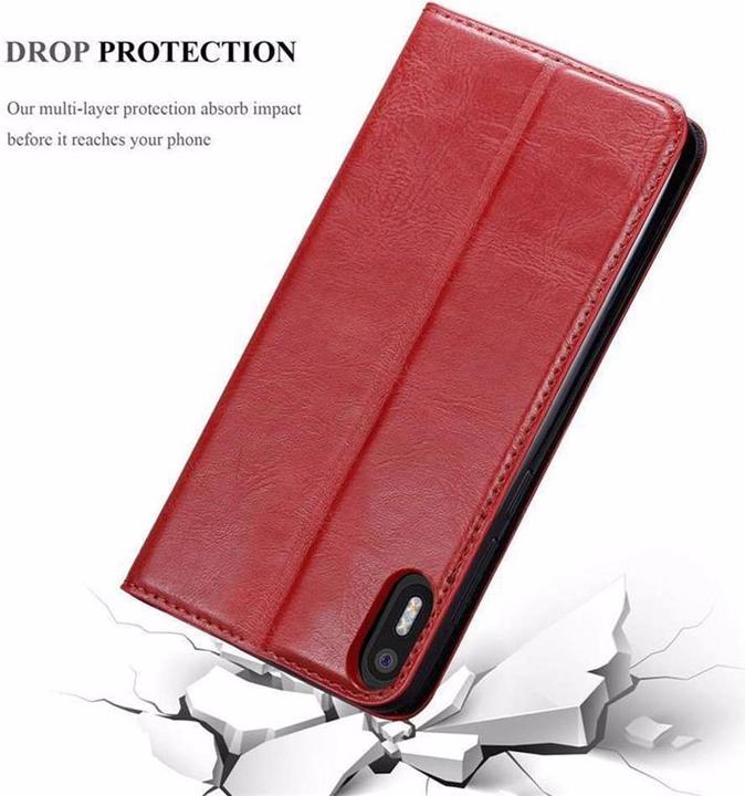 Productafbeelding Cadorabo Boek Onzichtbare Magneethoes (BQ Aquaris X5)