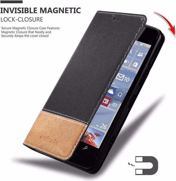 Productafbeelding Cadorabo Boek X Portemonnee Hoesje (Microsoft Lumia 950)
