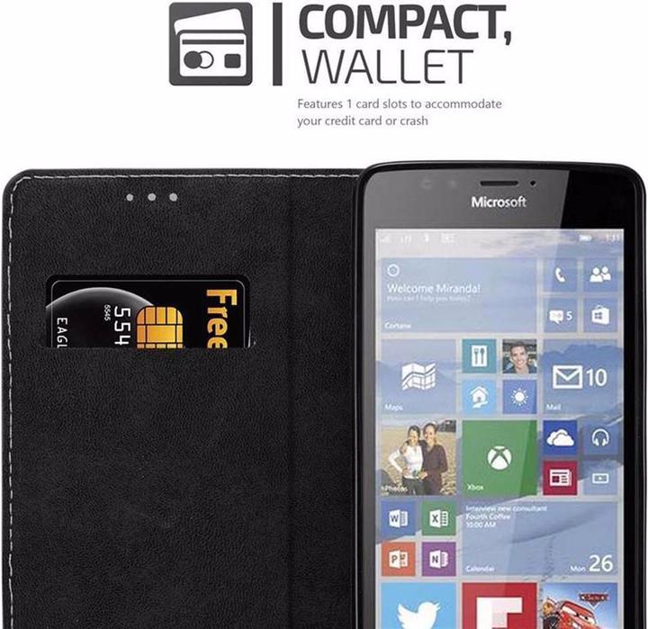 Productafbeelding Cadorabo Boek X Portemonnee Hoesje (Microsoft Lumia 950)
