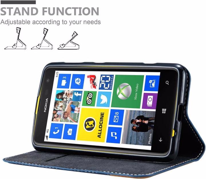 Productafbeelding Cadorabo Boek X Portemonnee Hoesje (Nokia Lumia 625)