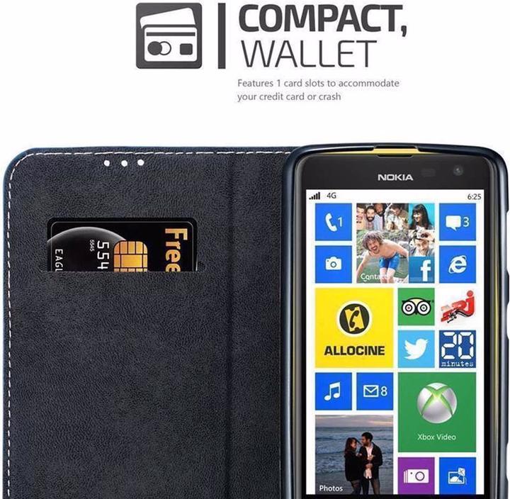 Productafbeelding Cadorabo Boek X Portemonnee Hoesje (Nokia Lumia 625)