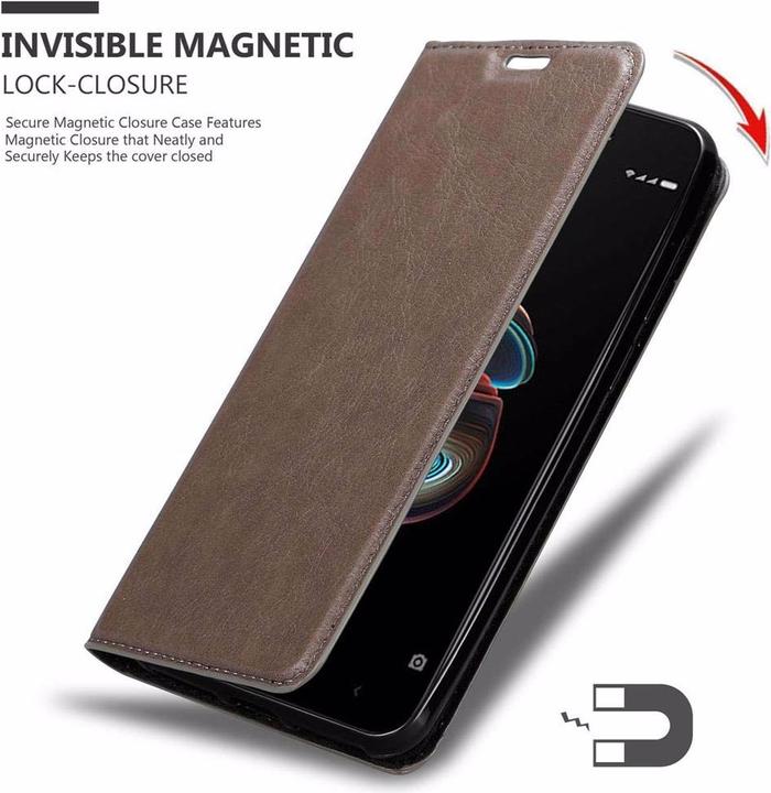 Image du produit Cadorabo Book Couverture magnétique invisible (Xiaomi Redmi 5A)