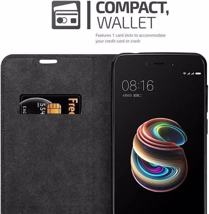Image du produit Cadorabo Book Couverture magnétique invisible (Xiaomi Redmi 5A)