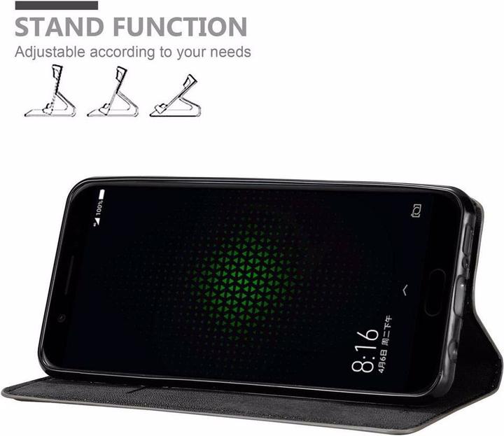 Productafbeelding Cadorabo Boek Onzichtbare Magneethoes (Xiaomi zwarte haai)