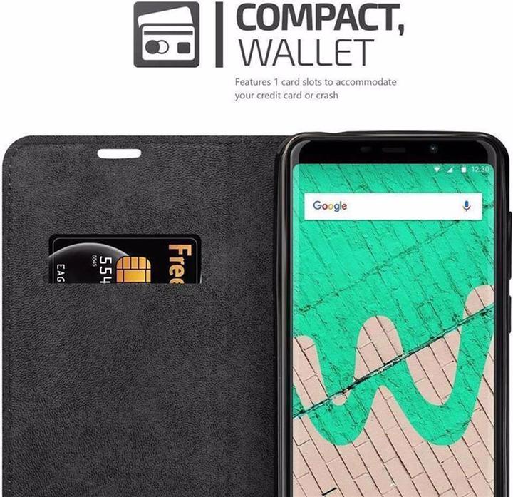 Produktbild Cadorabo Book Invisible Magnet Cover (Wiko View Max)