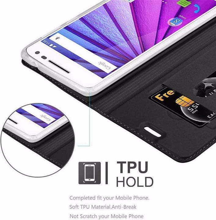 Image du produit Cadorabo Book Classy Style Cover (Motorola Moto G3)