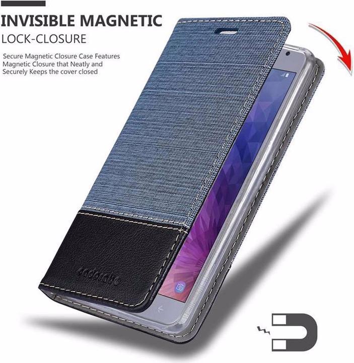 Actual product image Cadorabo Book Jeans Optics Cover (Samsung Galaxy J4 (2018))