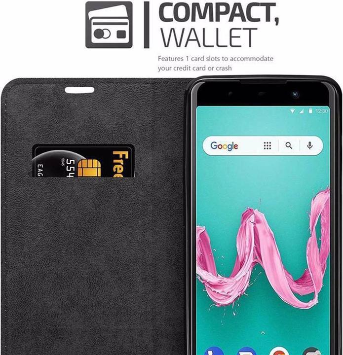 Productafbeelding Cadorabo Boek Onzichtbare Magneethoes (Wiko Lenny 5)