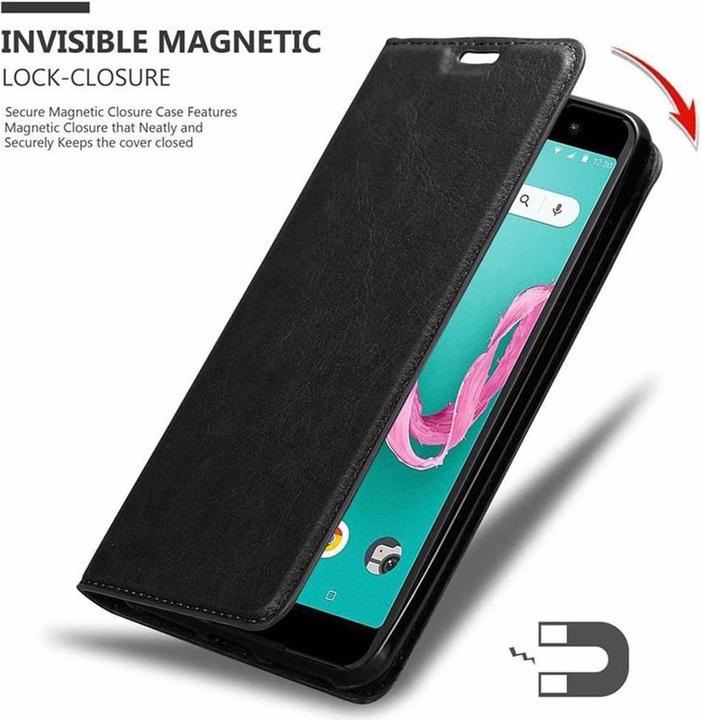 Productafbeelding Cadorabo Boek Onzichtbare Magneethoes (Wiko Lenny 5)