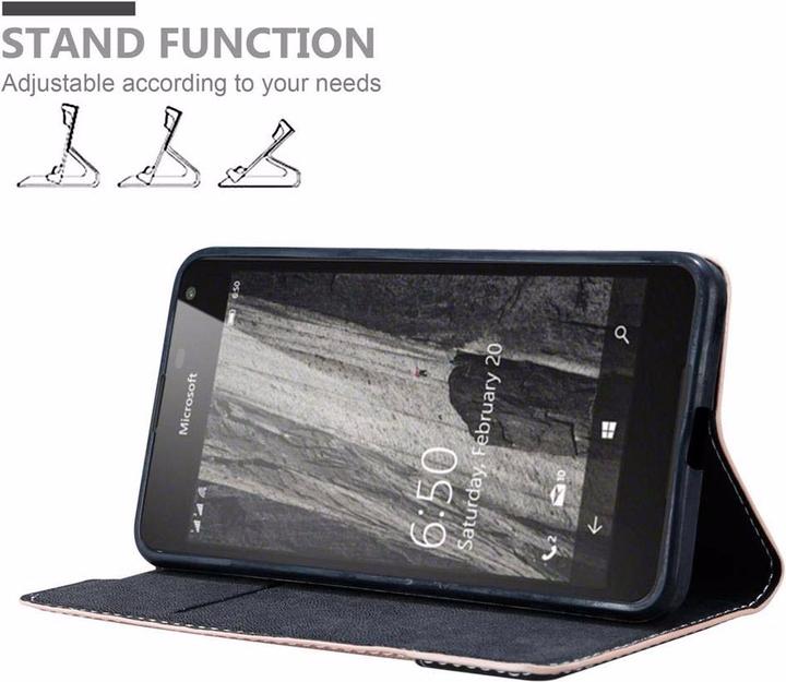 Productafbeelding Cadorabo Boek X Portemonnee Hoesje (Microsoft Lumia 650)