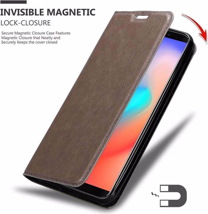 Produktbild Cadorabo Book Invisible Magnet Cover (Samsung Galaxy J3 Pro)