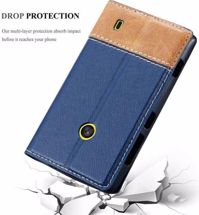 Produktbild Cadorabo Book X-Wallet Cover (Nokia Lumia 520)