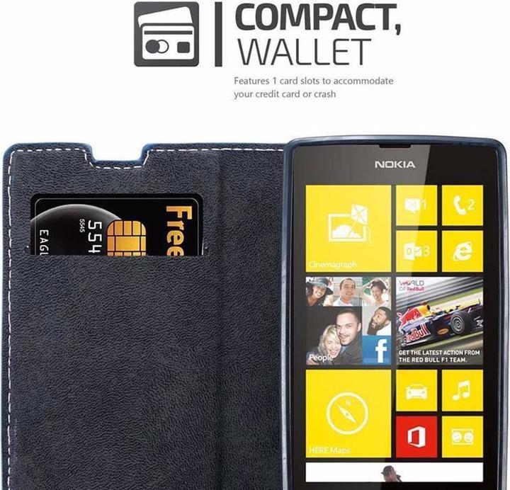 Produktbild Cadorabo Book X-Wallet Cover (Nokia Lumia 520)