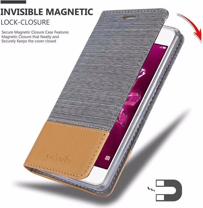 Productafbeelding Cadorabo Boek Jeans Optiek Cover (Huawei Enjoy 7)