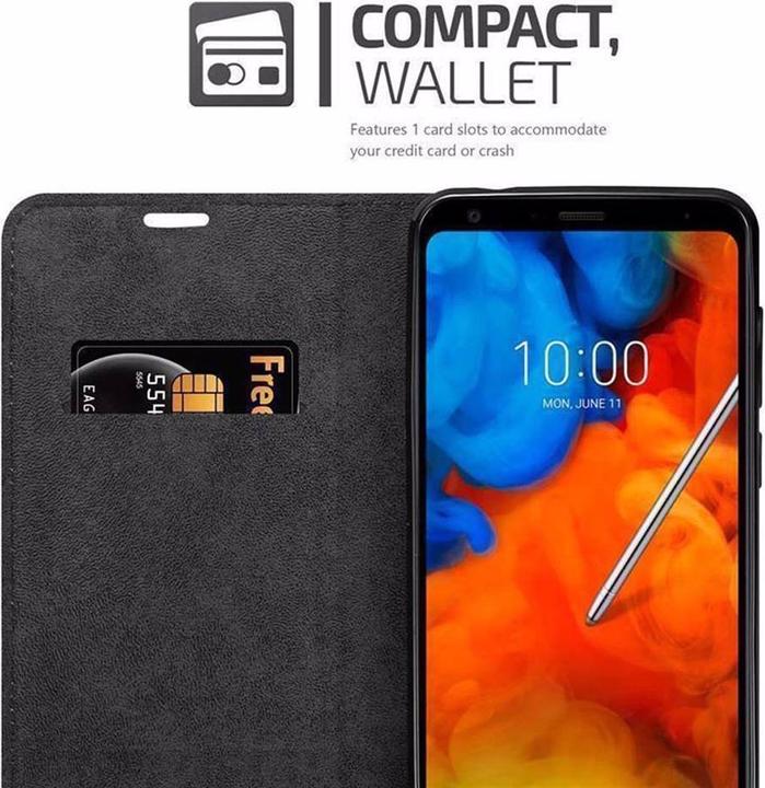 Image du produit Cadorabo Book Couverture magnétique invisible (LG Q Stylus)