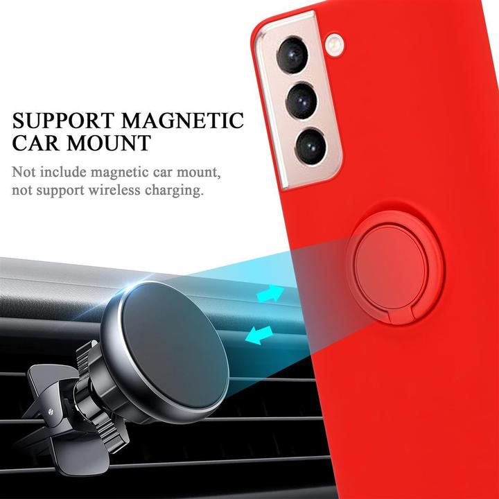 Produktbild Cadorabo TPU Liquid Ring Silicone Case Hülle (Samsung Galaxy S21 5G)