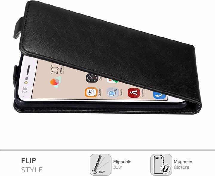 Actual product image Cadorabo Flip like Invisible Cover (ZTE Blade V8)