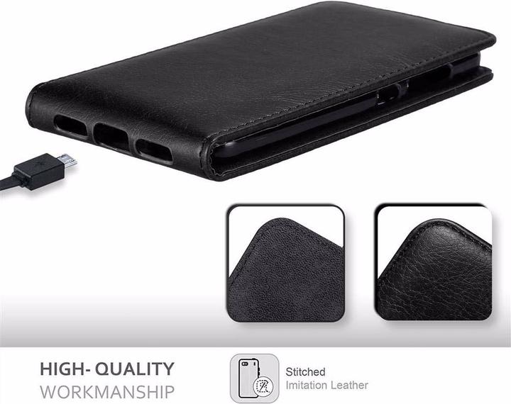 Actual product image Cadorabo Flip like Invisible Cover (ZTE Blade V8)