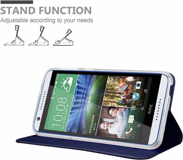 Produktbild Cadorabo Book Classy Style Cover (HTC Desire 820)