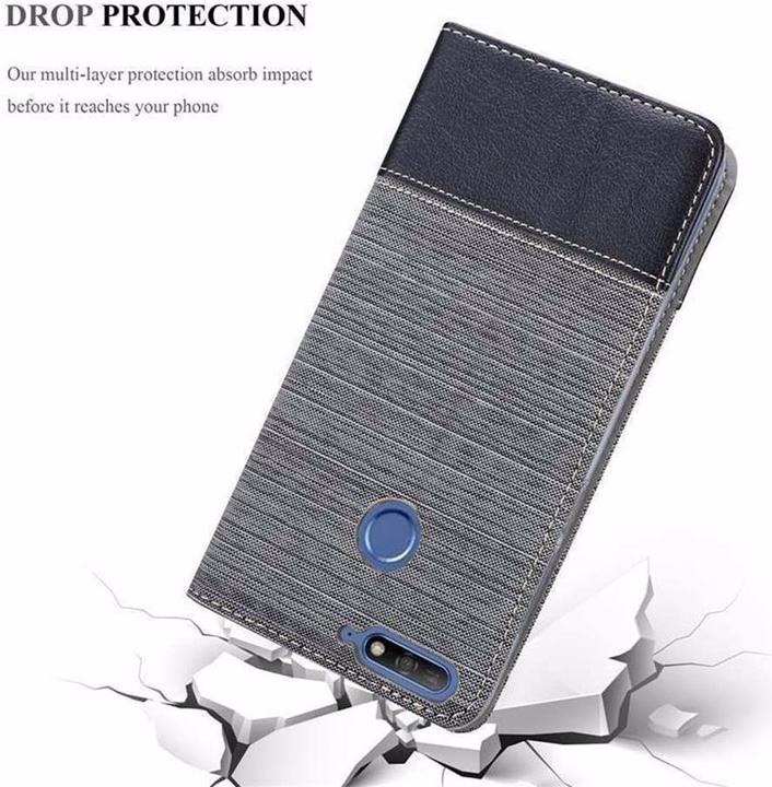 Productafbeelding Cadorabo Boek Jeans Optiek Cover (Huawei Y6 Prime (2019))