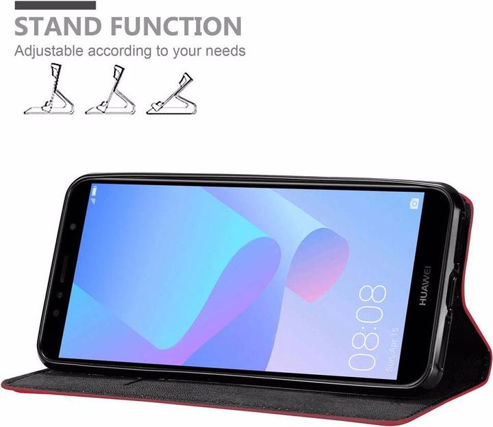 Actual product image Cadorabo Book Invisible Magnet Cover (Huawei Y6 Prime (2019))