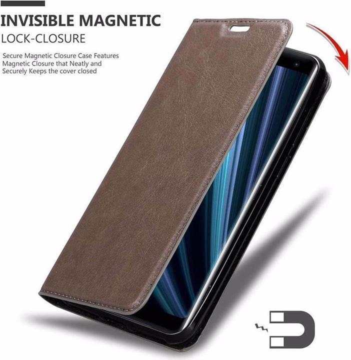 Productafbeelding Cadorabo Boek Onzichtbare Magneethoes (Sony Xperia XZ3)