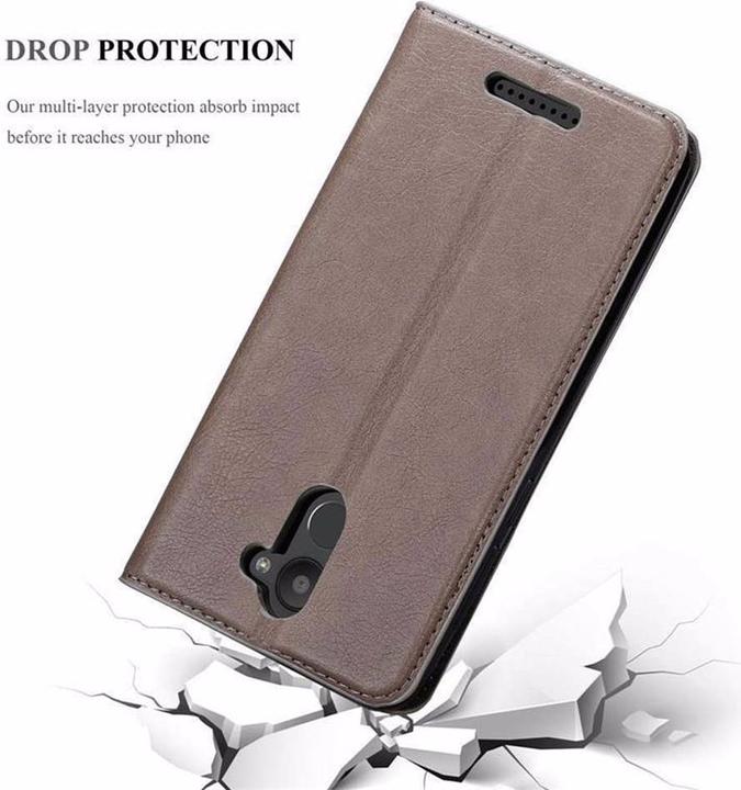 Produktbild Cadorabo Book Invisible Magnet Cover (BQ Aquaris U Plus)