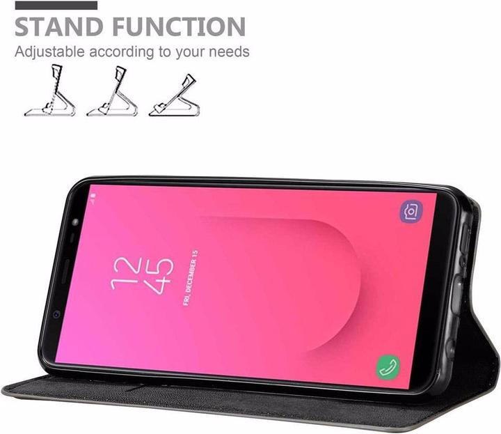 Productafbeelding Cadorabo Boek Onzichtbare Magneethoes (Samsung Galaxy J8 (2018))