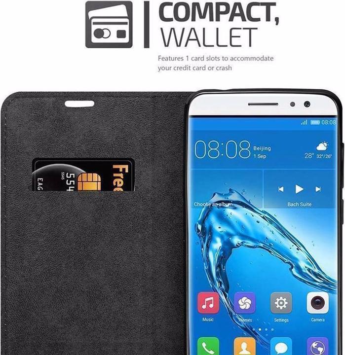 Productafbeelding Cadorabo Boek Onzichtbare Magneethoes (Huawei Nova Plus)