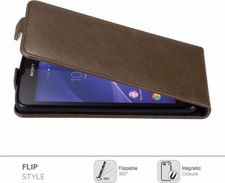 Productafbeelding Cadorabo Flip als onzichtbaar deksel (Xperia T3)