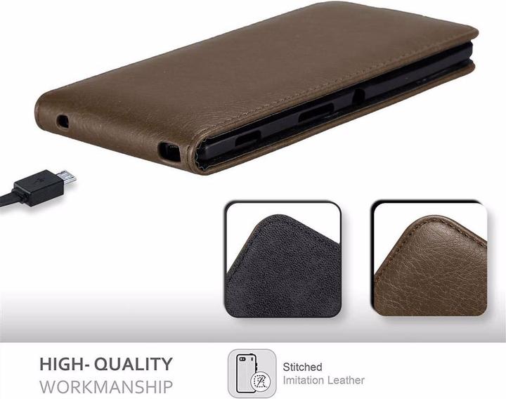 Productafbeelding Cadorabo Flip als onzichtbaar deksel (Xperia T3)