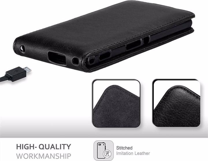 Produktbild Cadorabo Flip wie Invisible Cover (Sony Xperia M2, Sony Xperia M2 Aqua)