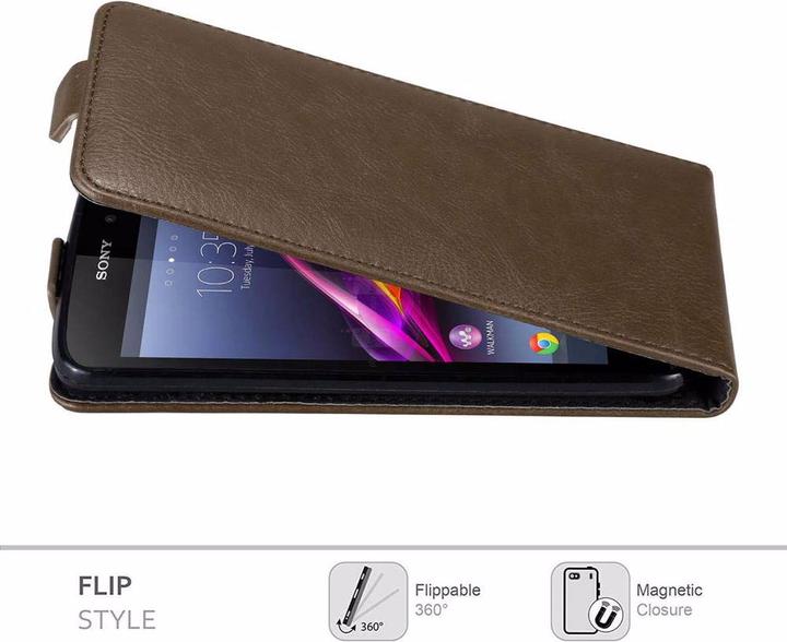 Productafbeelding Cadorabo Flip als onzichtbaar deksel (Sony Xperia Z1)
