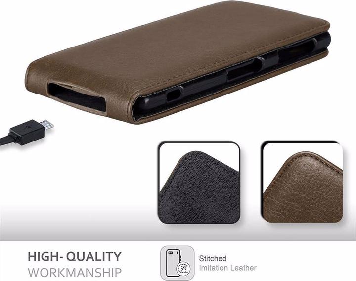 Productafbeelding Cadorabo Flip als onzichtbaar deksel (Sony Xperia Z1)