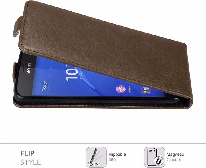 Actual product image Cadorabo Flip like Invisible Cover (Sony Xperia Z3 Compact)