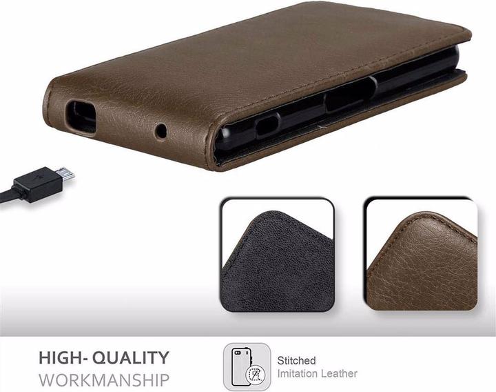 Actual product image Cadorabo Flip like Invisible Cover (Sony Xperia Z3 Compact)
