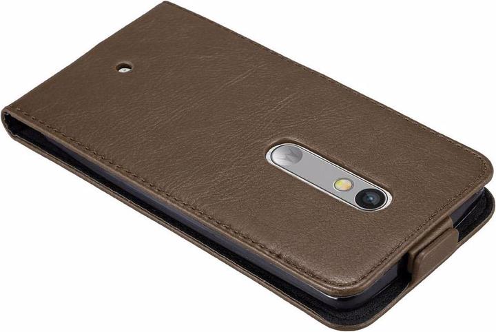 Actual product image Cadorabo Flip like Invisible Cover (Motorola Moto X Play)
