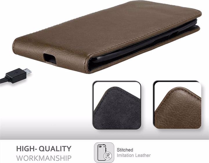 Actual product image Cadorabo Flip like Invisible Cover (Motorola Moto X Play)