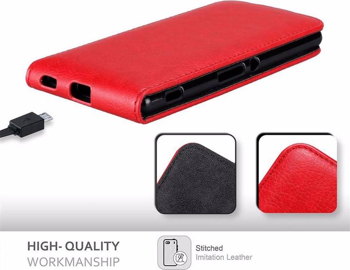 Actual product image Cadorabo Flip like Invisible Cover (Sony Xperia M5)
