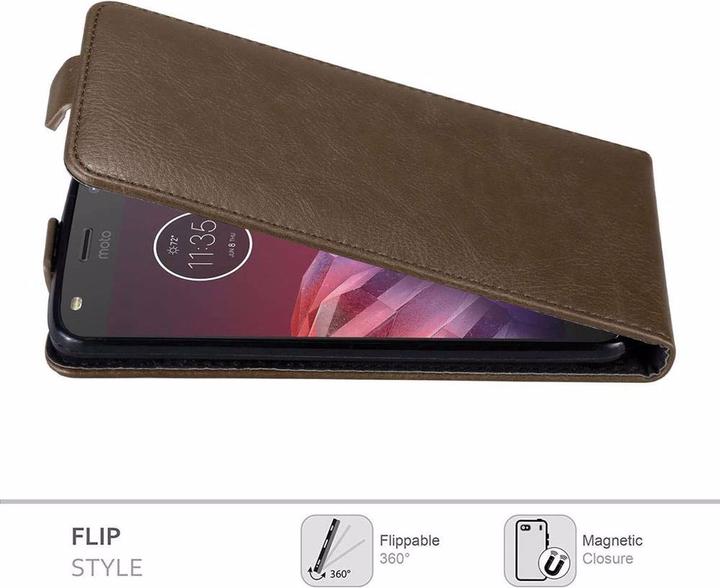 Actual product image Cadorabo Flip like Invisible Cover (Motorola Moto Z2)