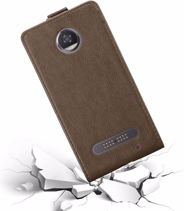 Actual product image Cadorabo Flip like Invisible Cover (Motorola Moto Z2)